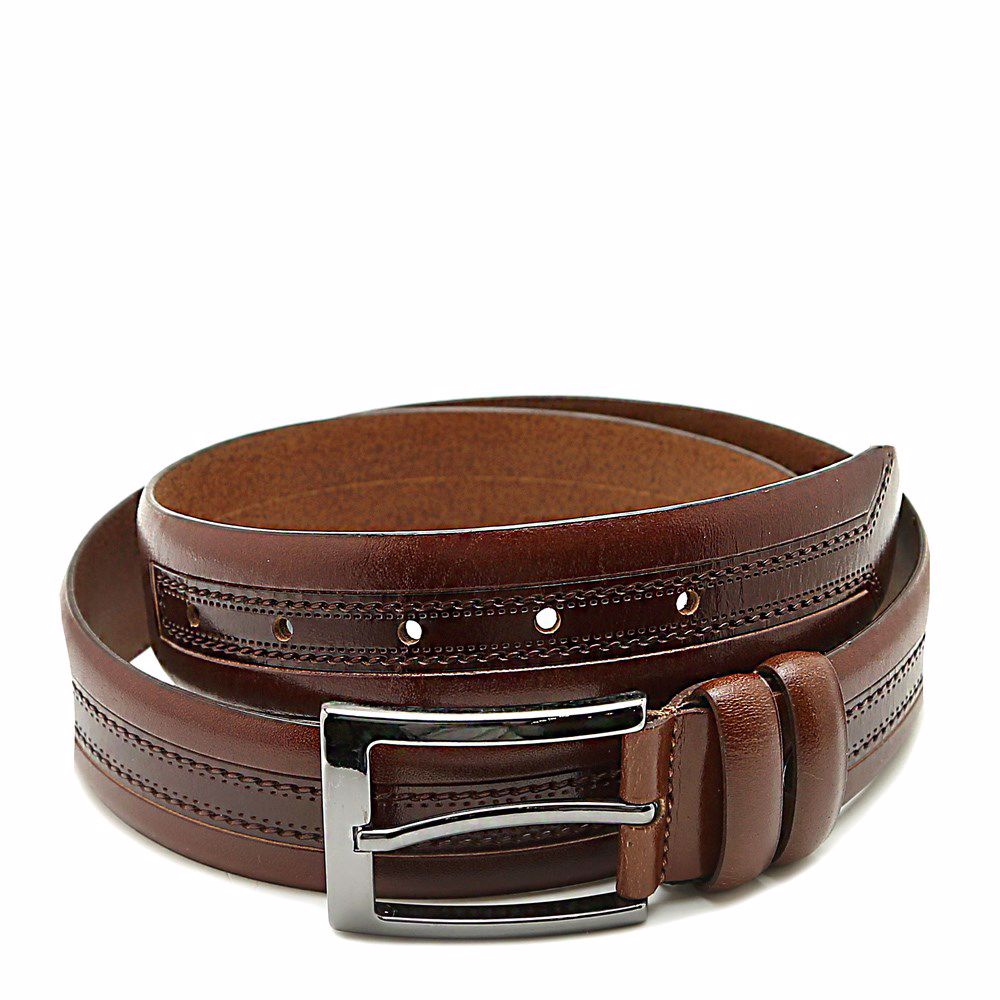 Ремінь чоловічий prego, Коричневий
Ремінь чоловічий prego, Коричневий