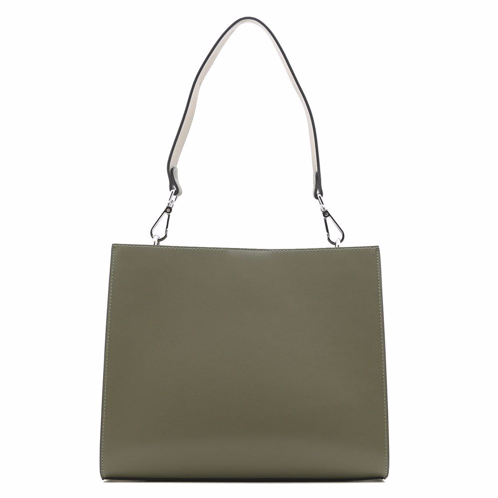 Сумка из натуральной кожи, Оливковый 
Сумка из натуральной кожи, Оливковый