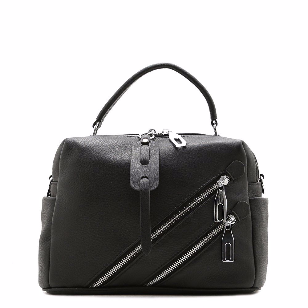 Сумка з натуральної шкіри, Чорний
Сумка з натуральної шкіри, Чорний