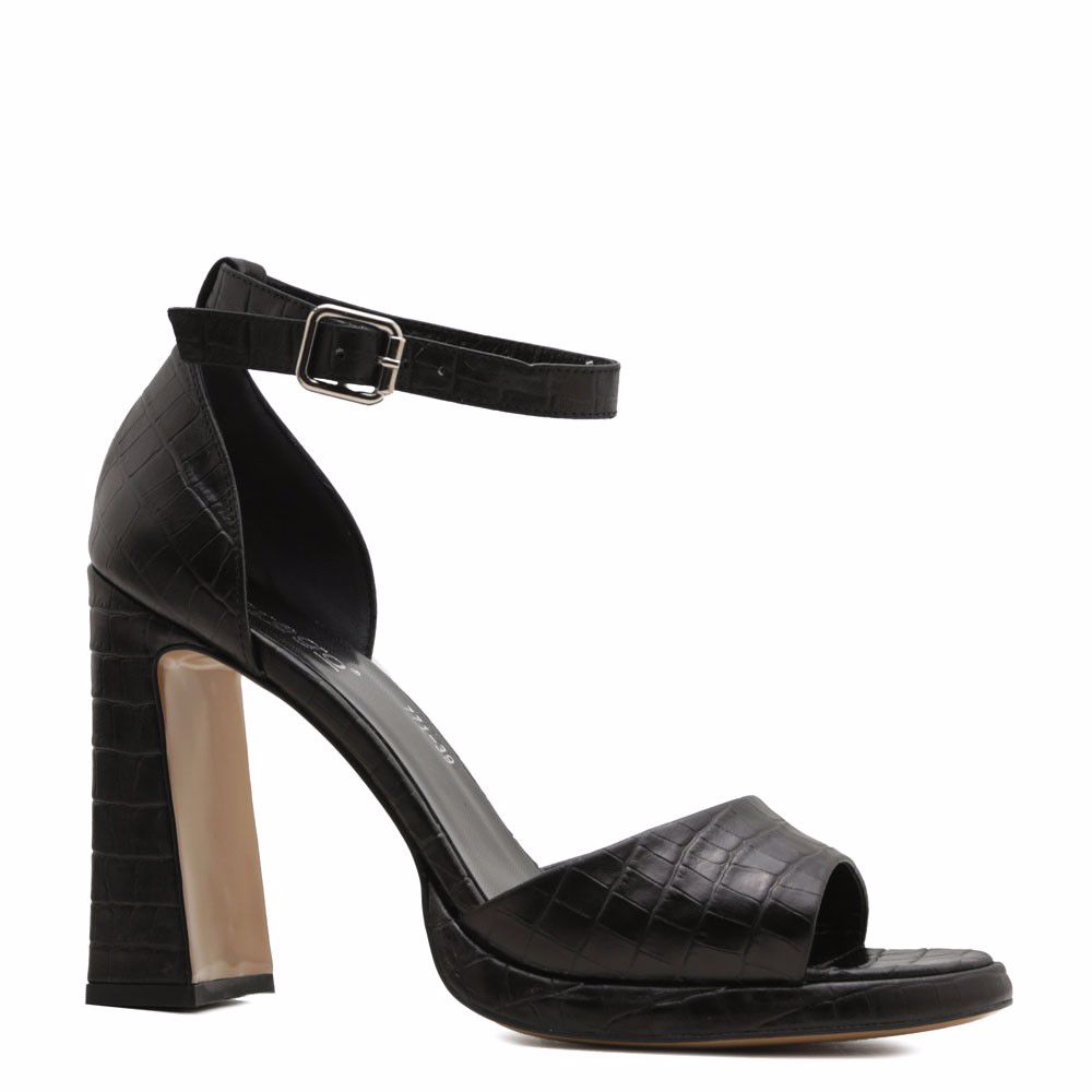 Босоніжки на підборах prego, Чорний
Босоніжки на підборах prego, Чорний