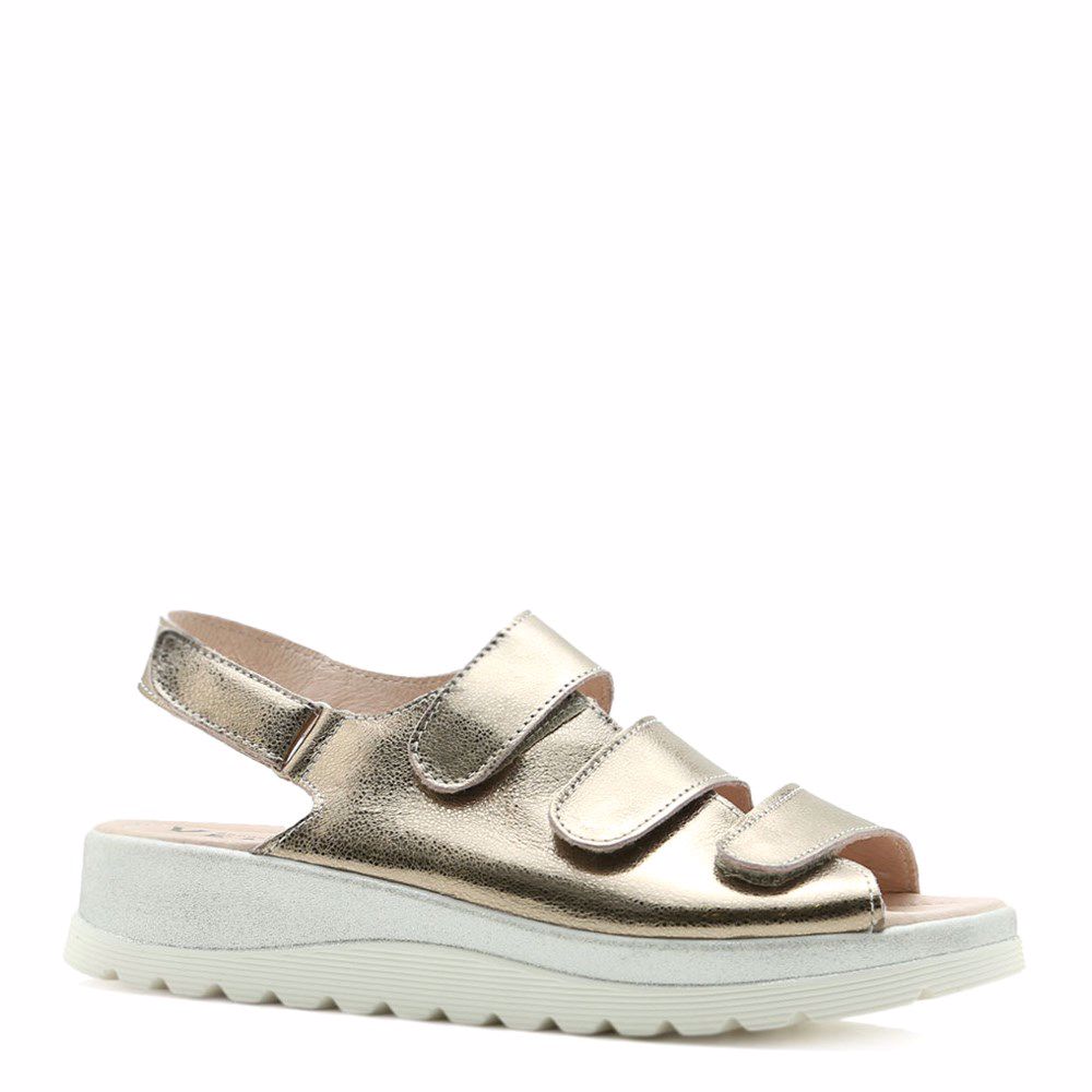 Босоножки на низком ходу, Золотой
Босоножки на низком ходу, Золотой