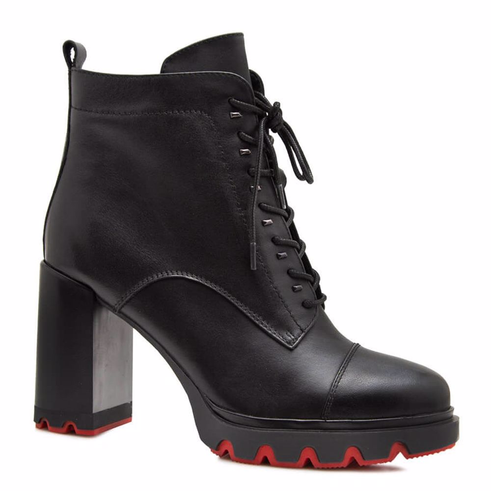 Черевики осінні на підборах prego, Чорний
Черевики осінні на підборах prego, Чорний