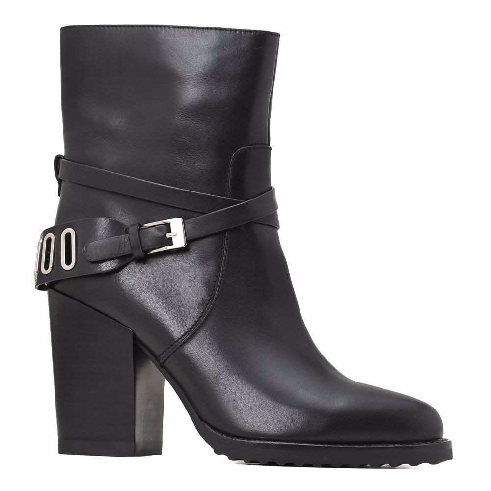 Ботинки осенние на каблуке, Чорний
Ботинки осенние на каблуке, Чорний