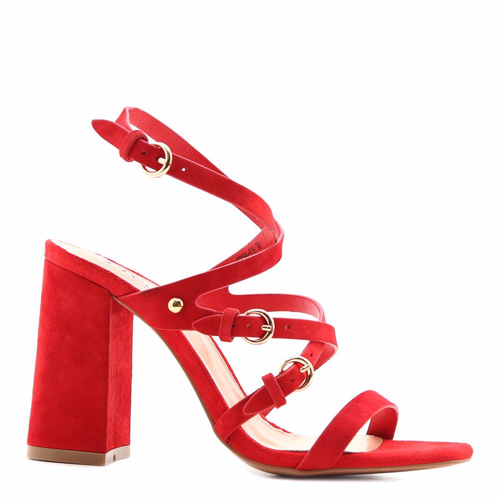 Босоніжки на підборах, Червоний
Босоніжки на підборах, Червоний