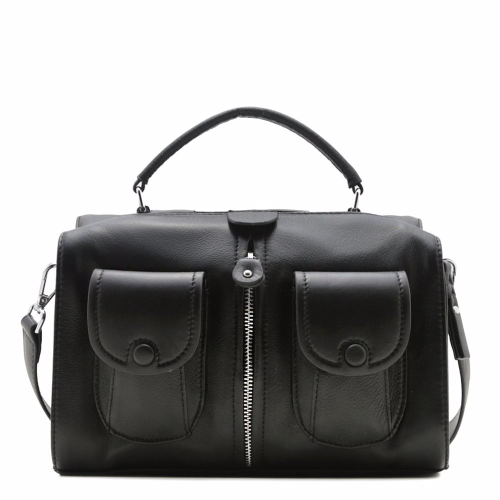 Сумка з натуральної шкіри, Чорний
Сумка з натуральної шкіри, Чорний