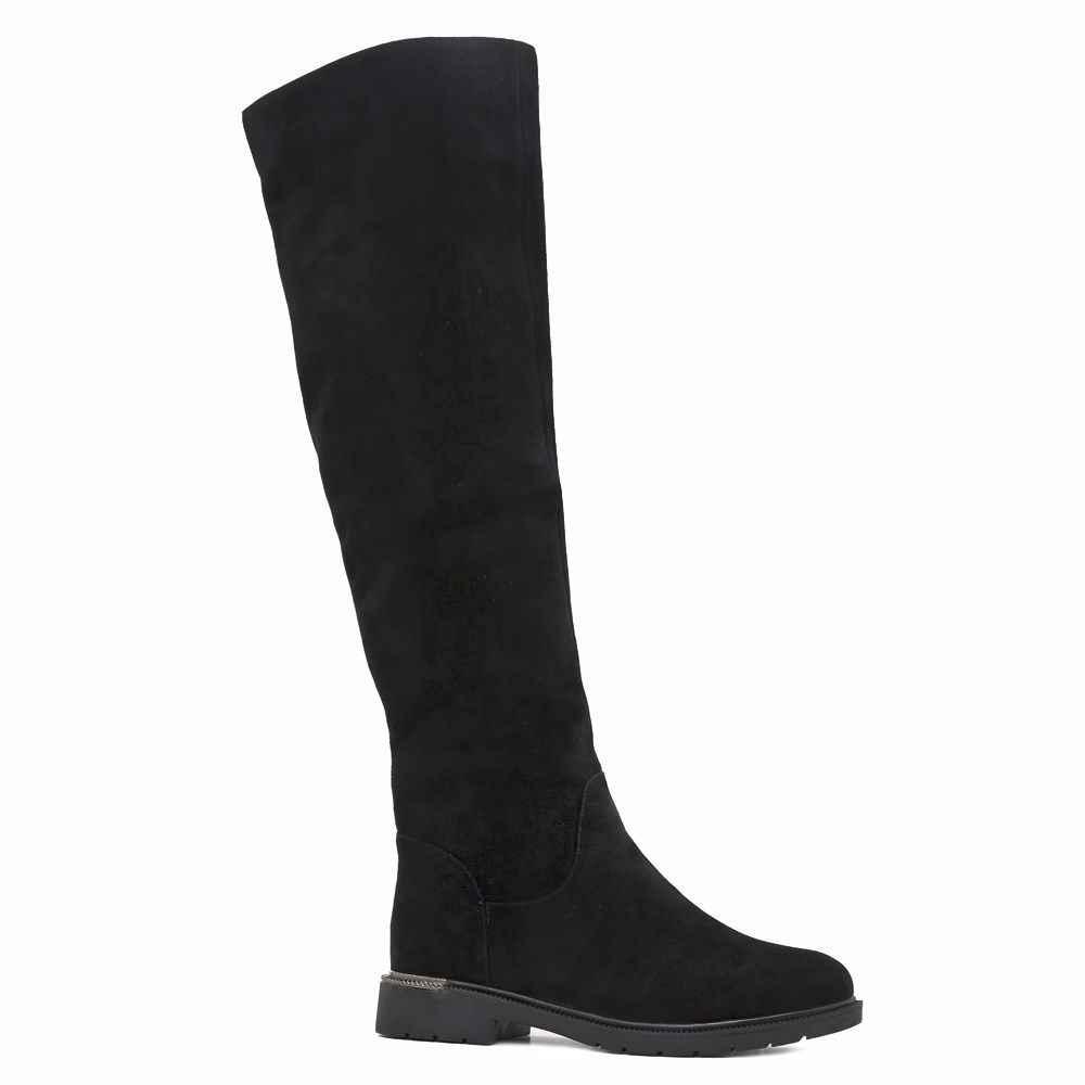 Ботфорты зимние на низком ходу, Черный
Ботфорты зимние на низком ходу, Черный