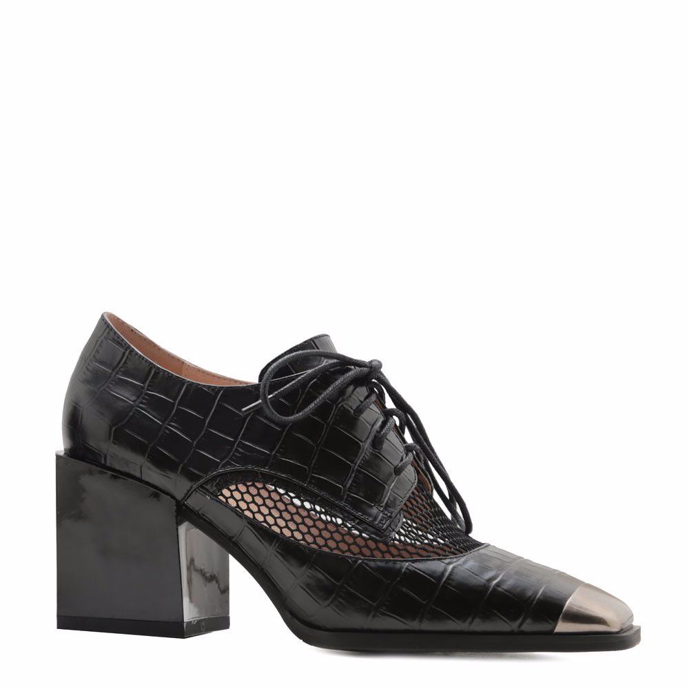 Туфлі з перфорацією prego, Чорний
Туфлі з перфорацією prego, Чорний