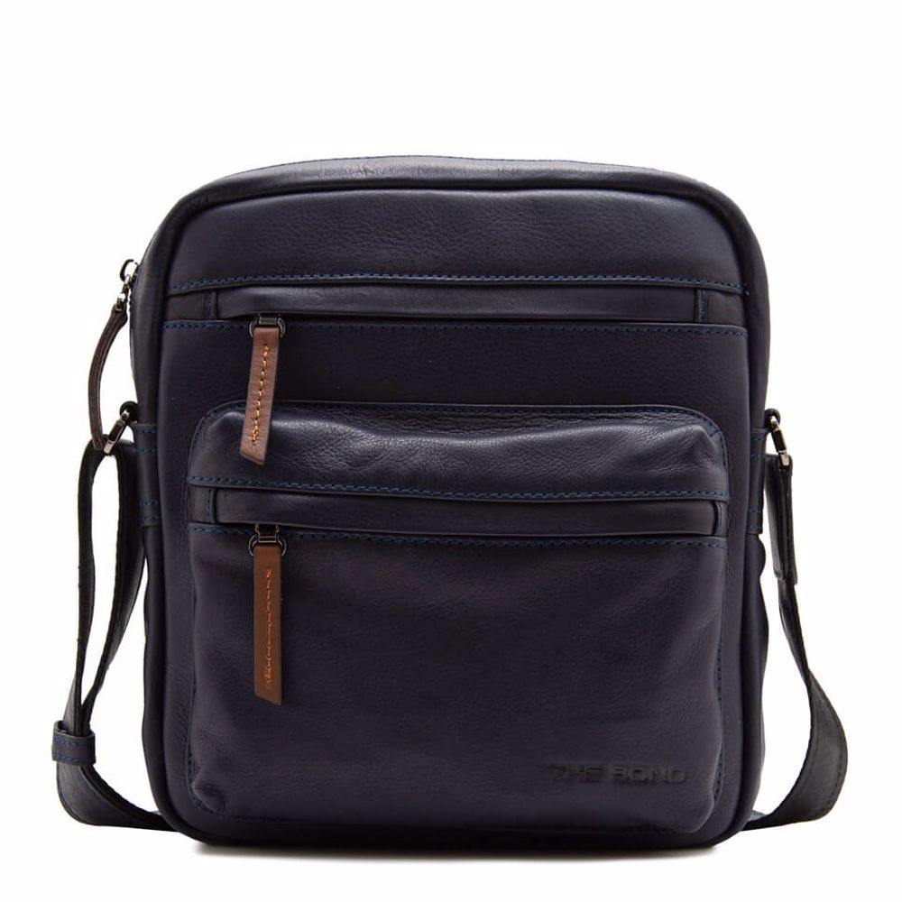Сумка чоловіча з натуральної шкіри, Синій
Сумка чоловіча з натуральної шкіри, Синій