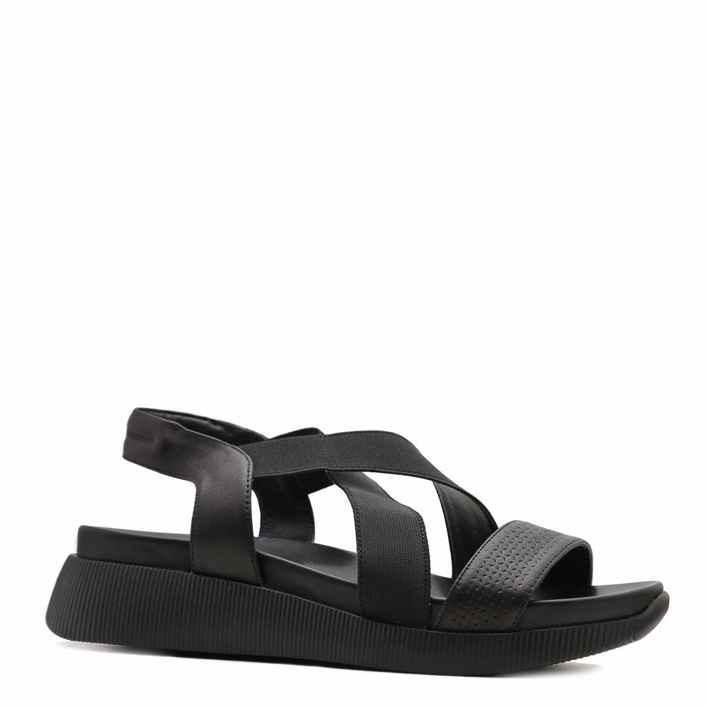 Босоніжки на низькому ходу, Чорний
Босоніжки на низькому ходу, Чорний