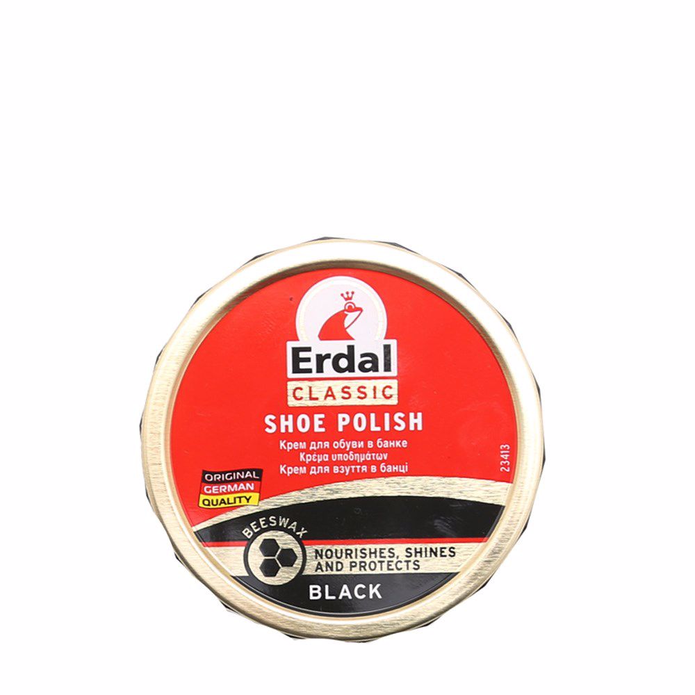Крем-банка для обуви черная 75 ml, Черный
Крем-банка для обуви черная 75 ml, Черный