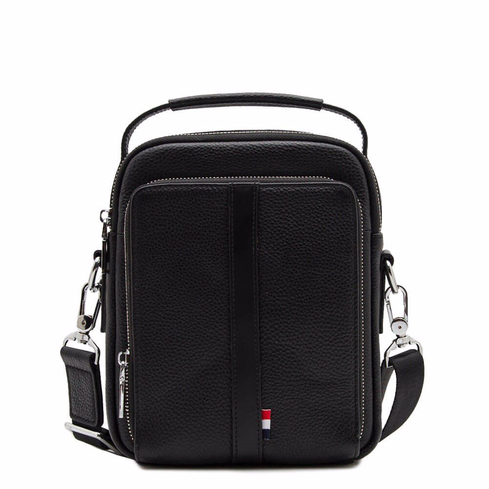 Сумка чоловіча з натуральної шкіри, Чорний
Сумка чоловіча з натуральної шкіри, Чорний