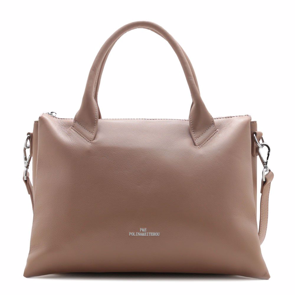 Сумка з натуральної шкіри, Пудра
Сумка з натуральної шкіри, Пудра