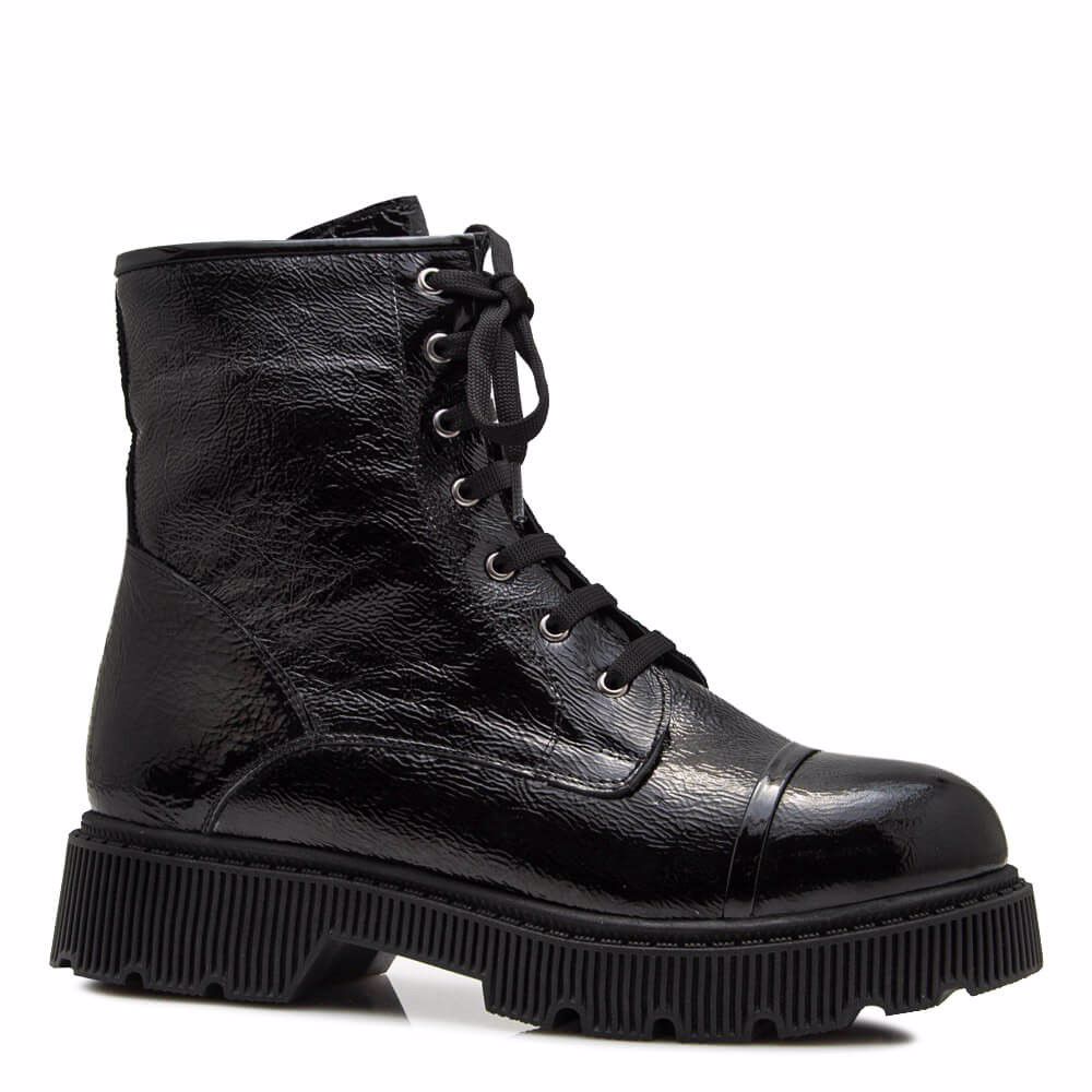 Черевики зимові на низькому ходу prego, Чорний 
Черевики зимові на низькому ходу prego, Чорний