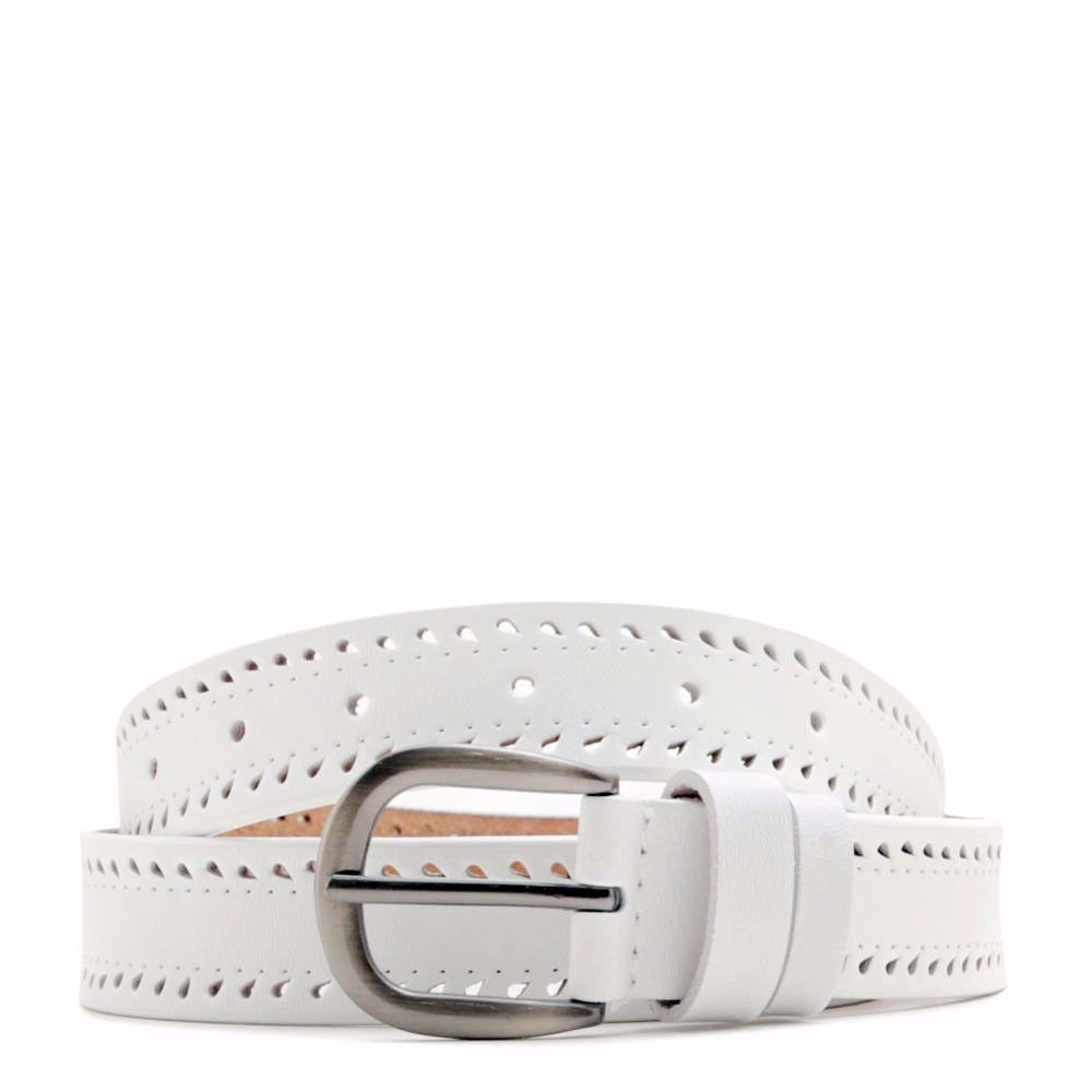 Ремінь жіночий, Білий 
Ремінь жіночий, Білий