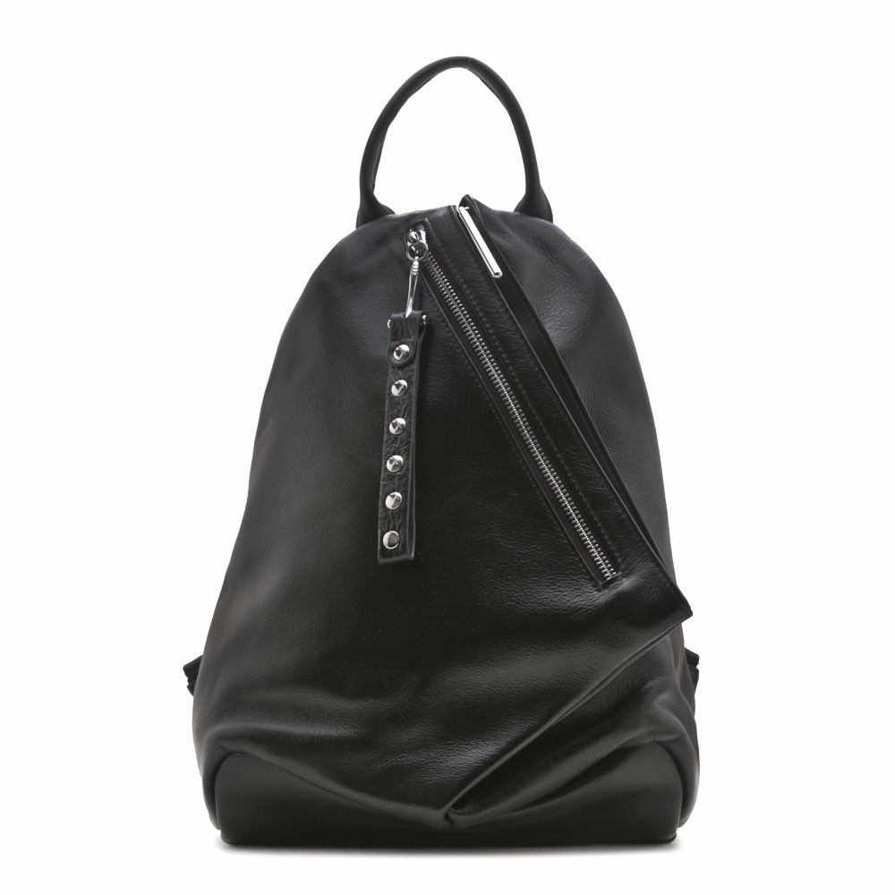 Рюкзак жіночий шкіряний, Чорний 
Рюкзак жіночий шкіряний, Чорний