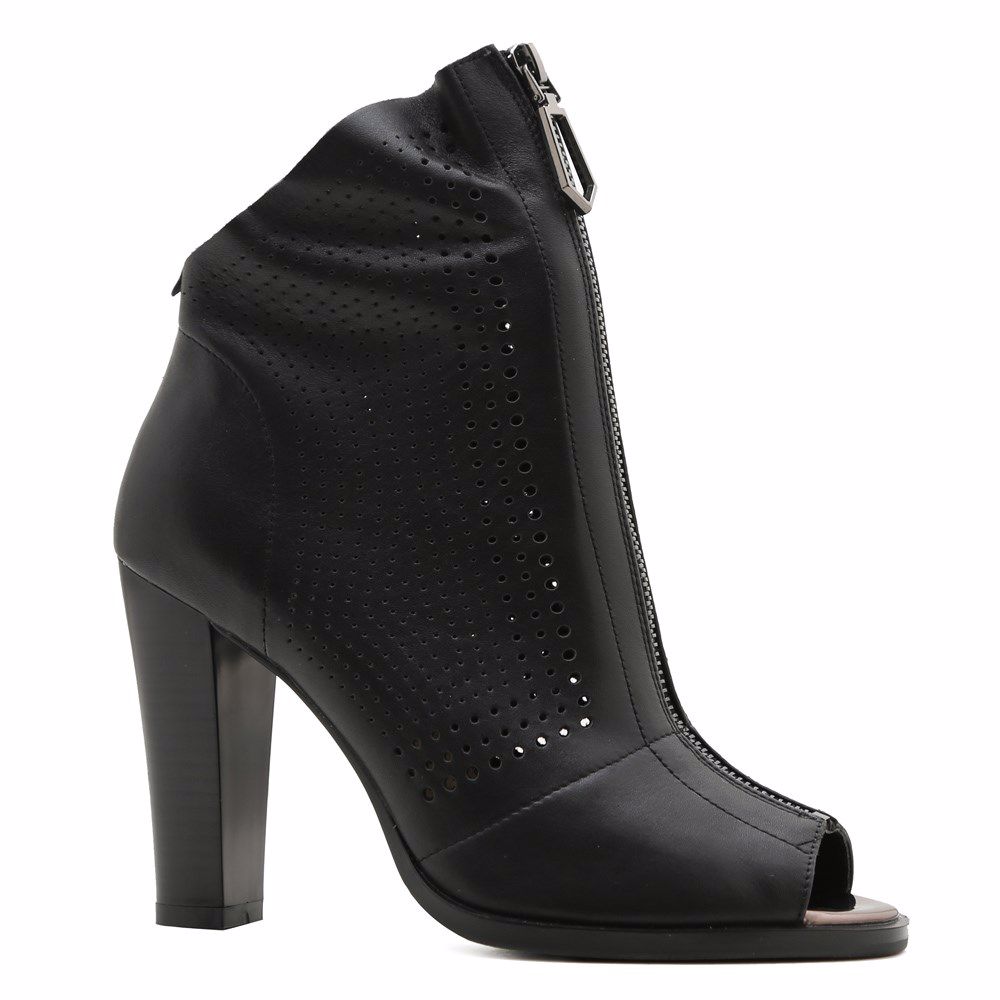 Ботильони на підборах, Чорний
Ботильони на підборах, Чорний