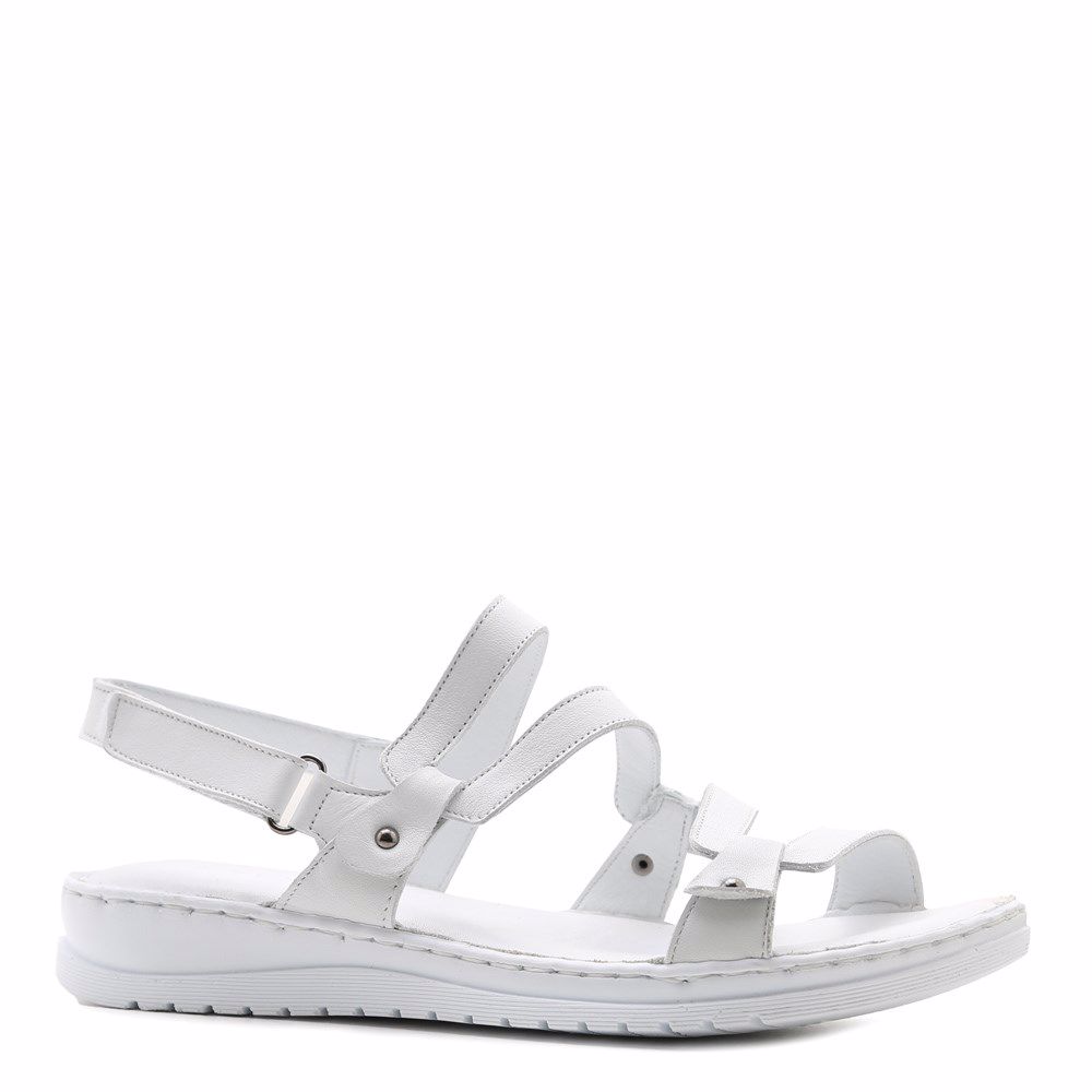 Босоніжки на низькому ходу, Білий
Босоніжки на низькому ходу, Білий