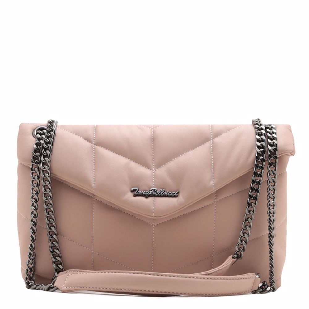 Сумка з натуральної шкіри, Пудра
Сумка з натуральної шкіри, Пудра