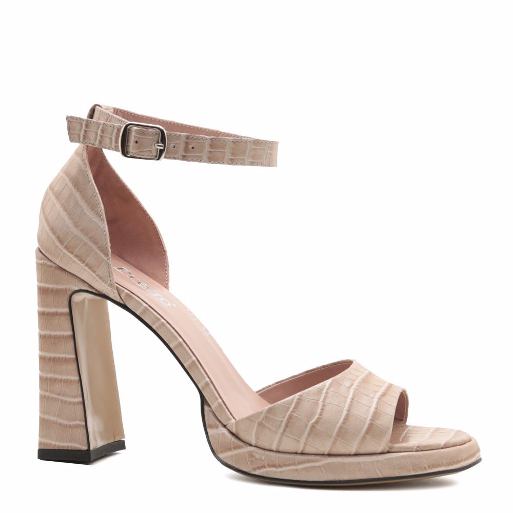 Босоніжки на підборах prego, Бежевий
Босоніжки на підборах prego, Бежевий