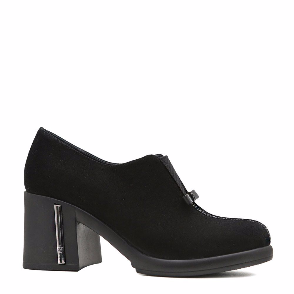 Ботильоны на каблуке, Чорний
Ботильоны на каблуке, Чорний