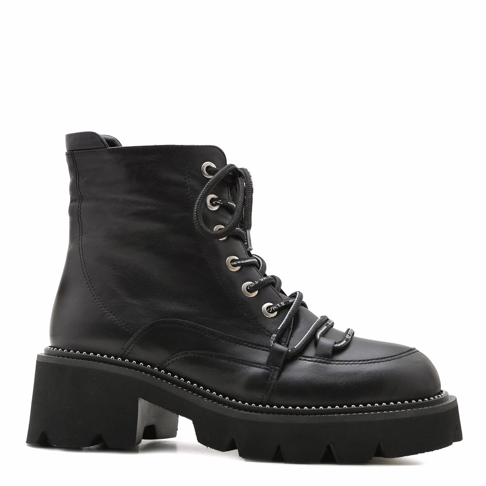 Черевики зимові на підборах prego, Чорний
Черевики зимові на підборах prego, Чорний