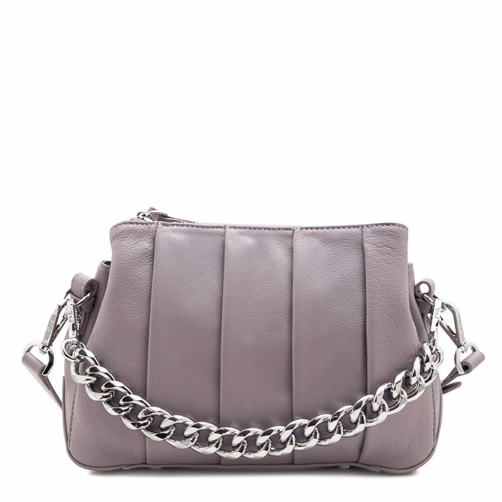 Сумка з натуральної шкіри, Фіолетовий 
Сумка з натуральної шкіри, Фіолетовий