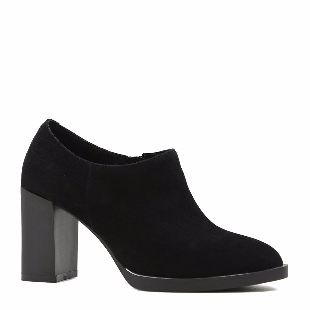 Ботильоны на каблуке, Черный
Ботильоны на каблуке, Черный