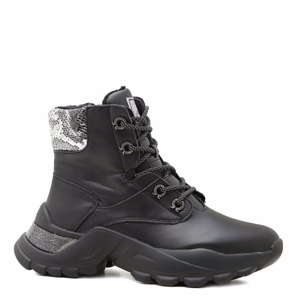 Черевики осінні на низькому ходу prego, Чорний
Черевики осінні на низькому ходу prego, Чорний