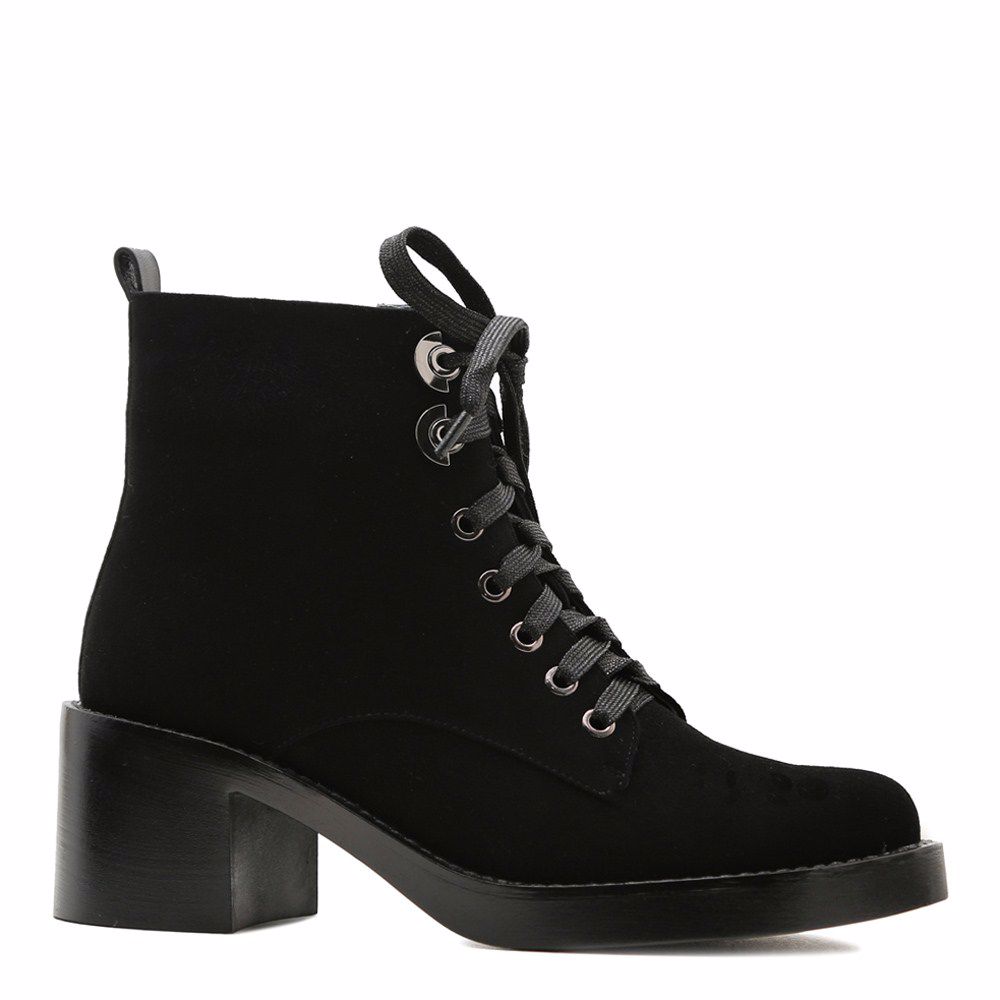 Черевики зимові на підборах prego, Чорний
Черевики зимові на підборах prego, Чорний