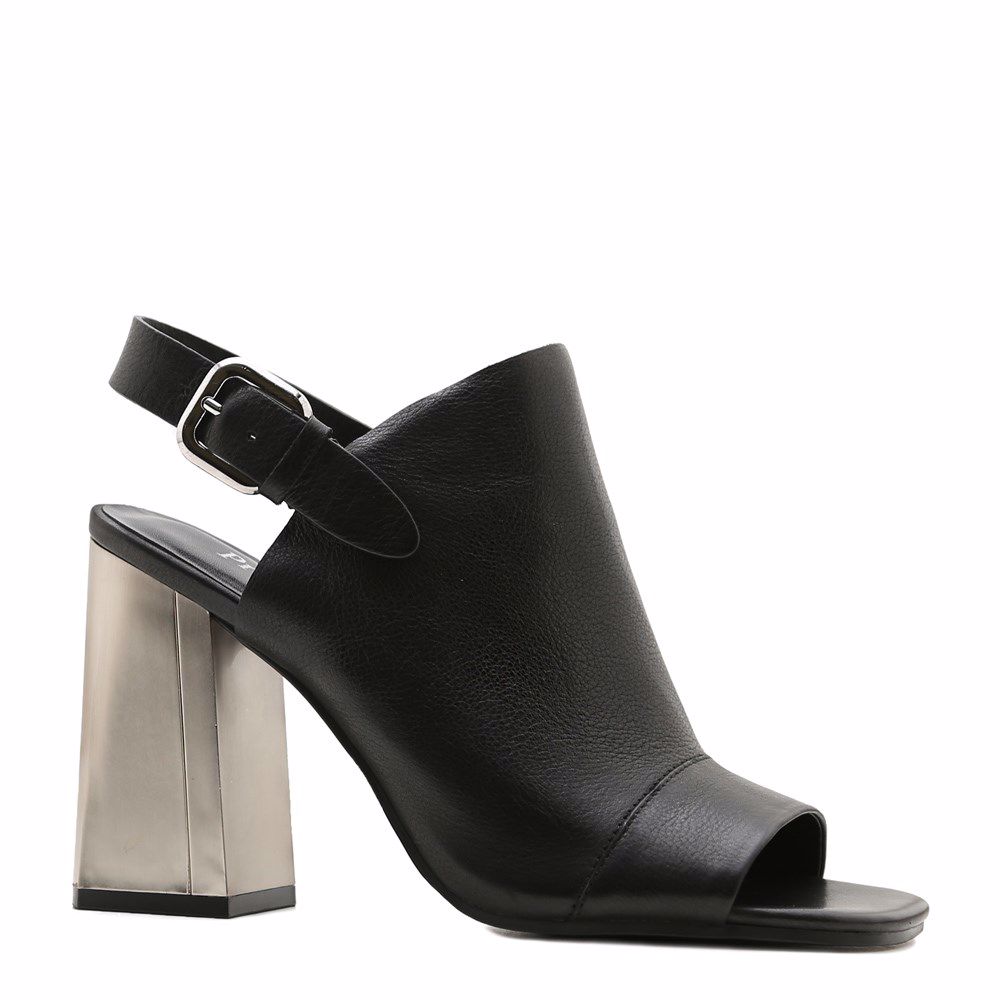 Босоніжки на підборах, Чорний
Босоніжки на підборах, Чорний