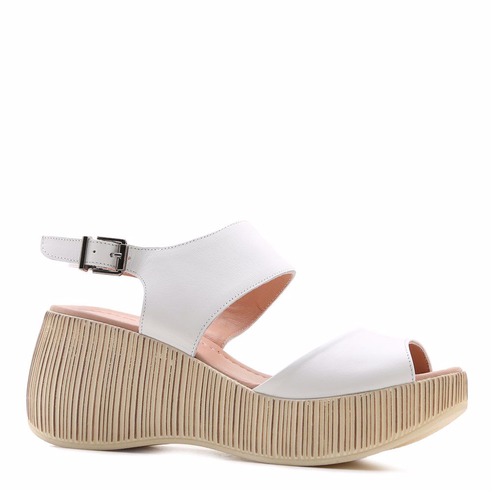 Босоніжки на платформі, Білий
Босоніжки на платформі, Білий