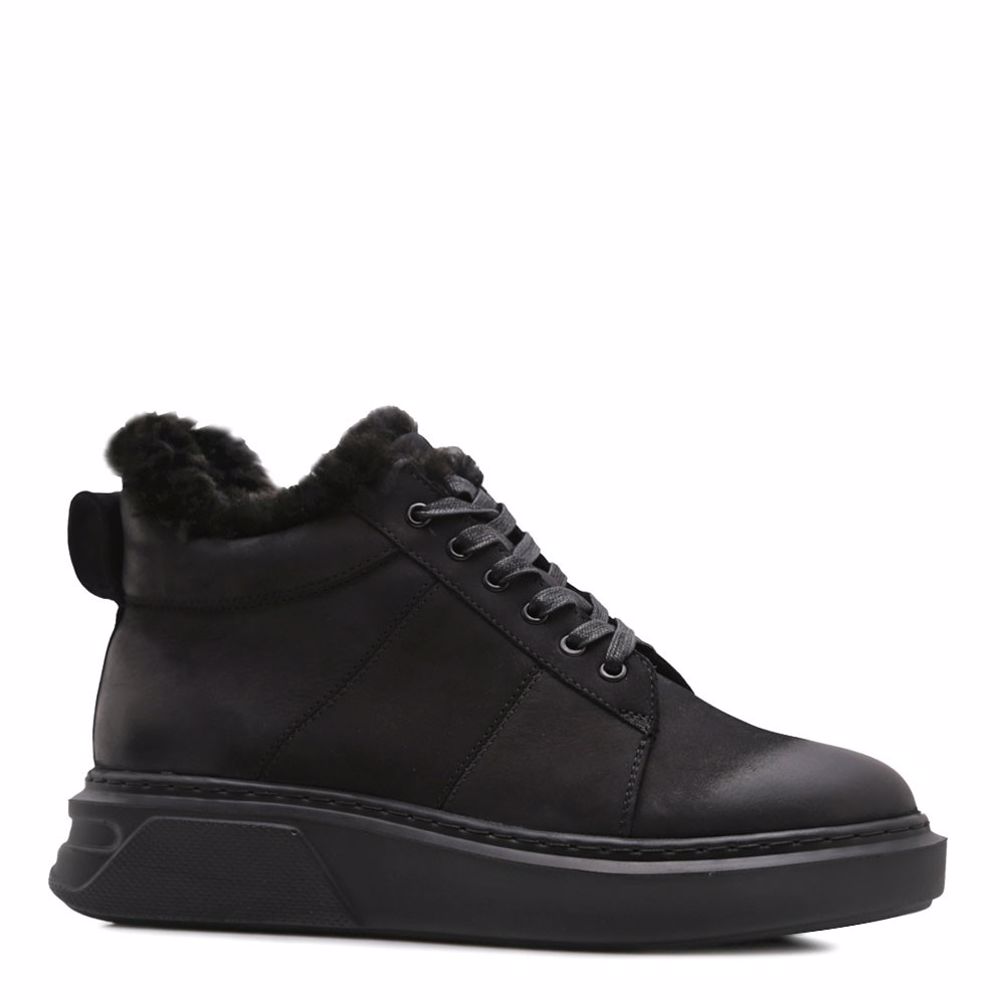 Черевики зимові на низькому ходу prego, Чорний
Черевики зимові на низькому ходу prego, Чорний