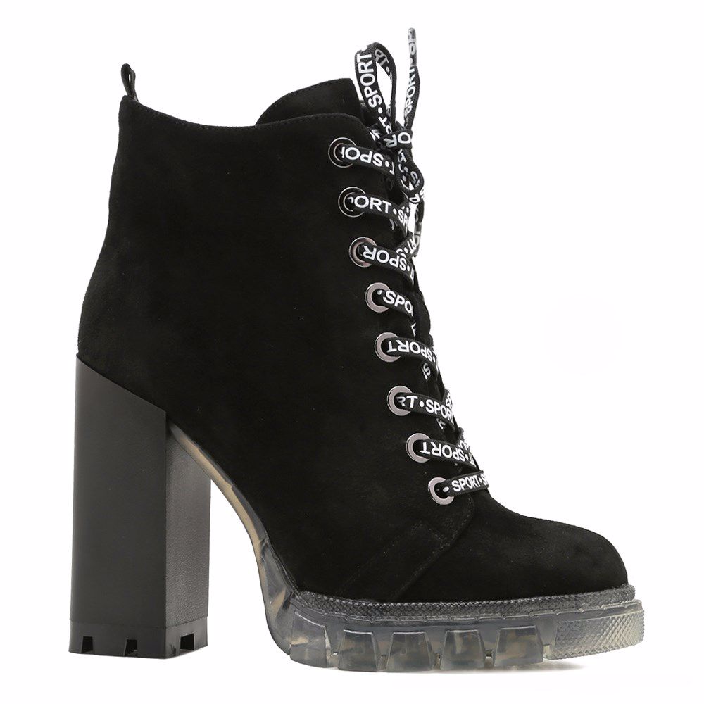 Черевики осінні на підборах prego, Чорний
Черевики осінні на підборах prego, Чорний