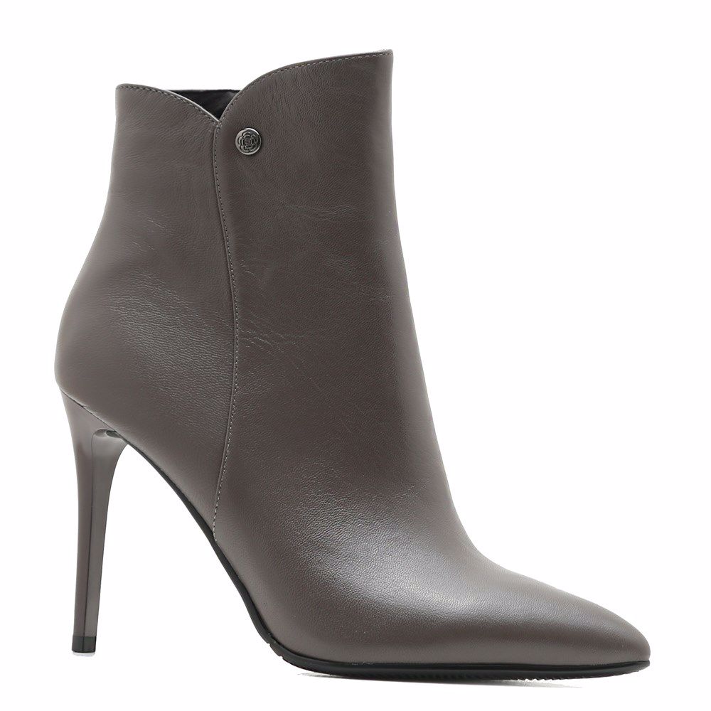 Ботинки осенние на каблуке, Серый
Ботинки осенние на каблуке, Серый