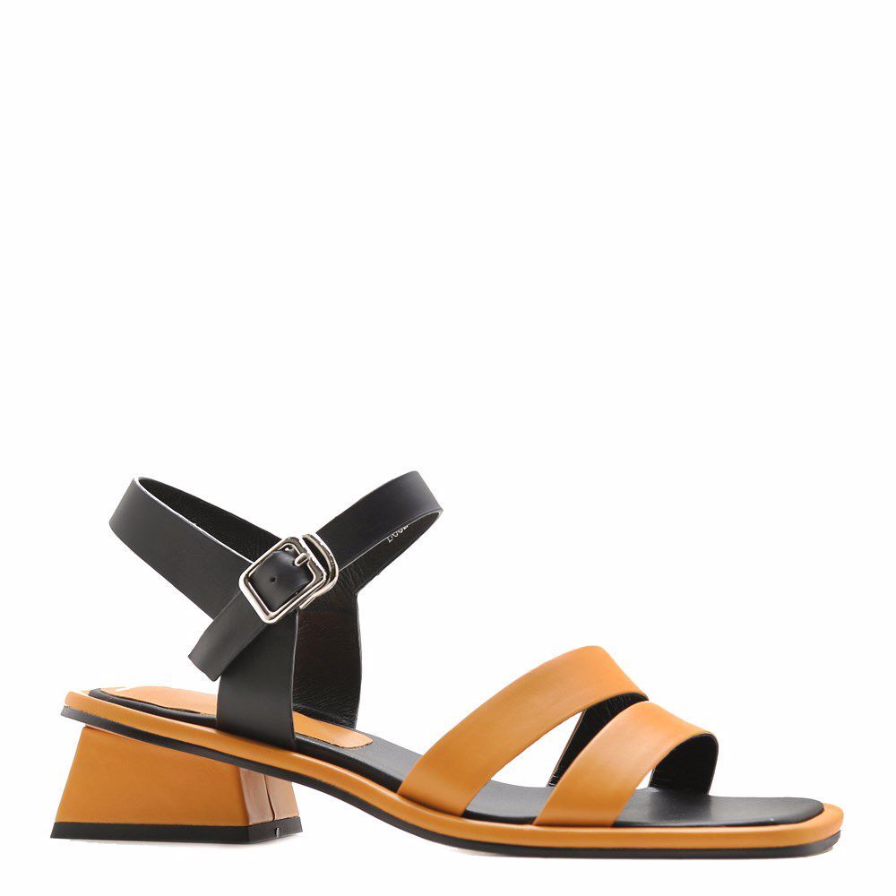 Босоніжки на підборах, Рудий 
Босоніжки на підборах, Рудий