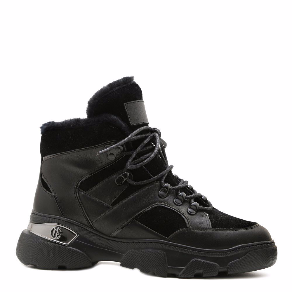 Черевики зимові на низькому ходу prego, Чорний
Черевики зимові на низькому ходу prego, Чорний