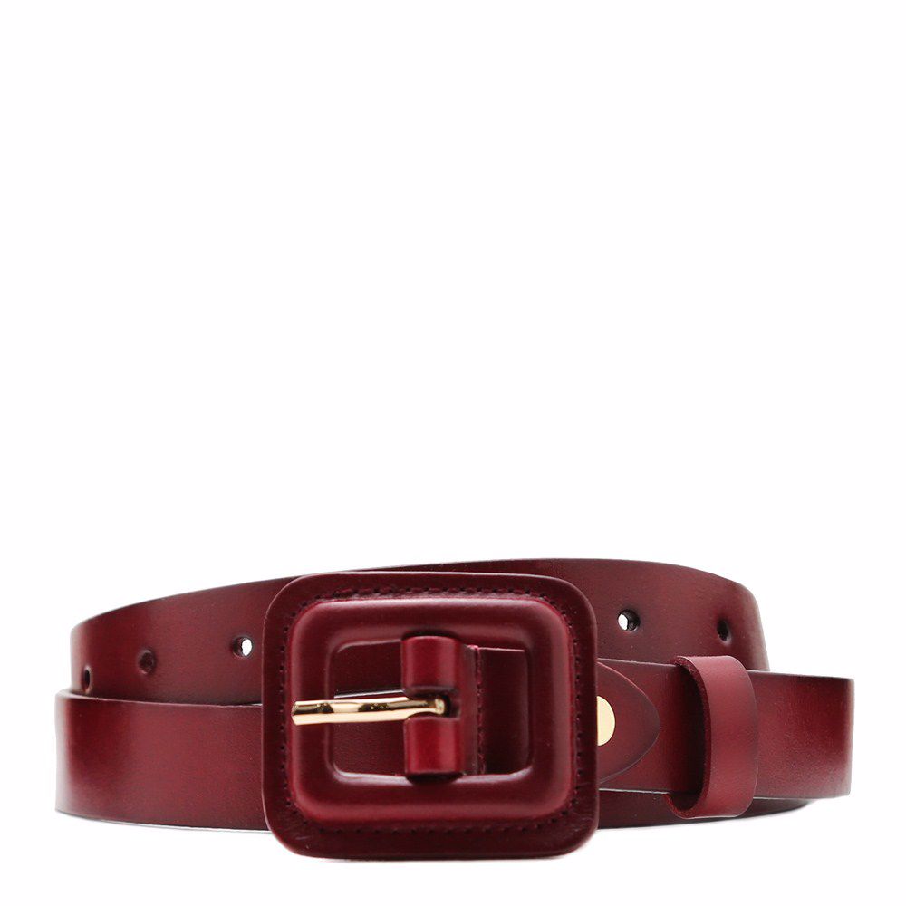 Ремінь жіночий, Бордовий
Ремінь жіночий, Бордовий