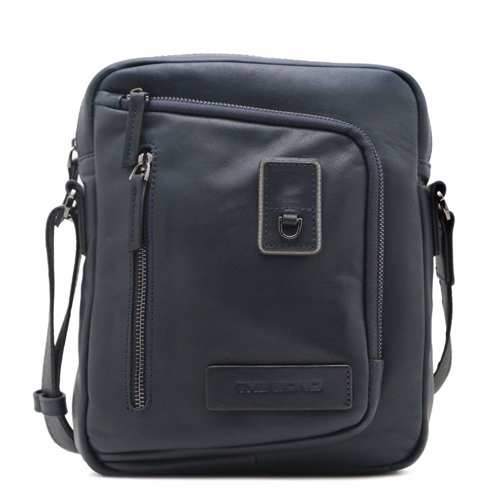 Сумка чоловіча з натуральної шкіри, Синій
Сумка чоловіча з натуральної шкіри, Синій