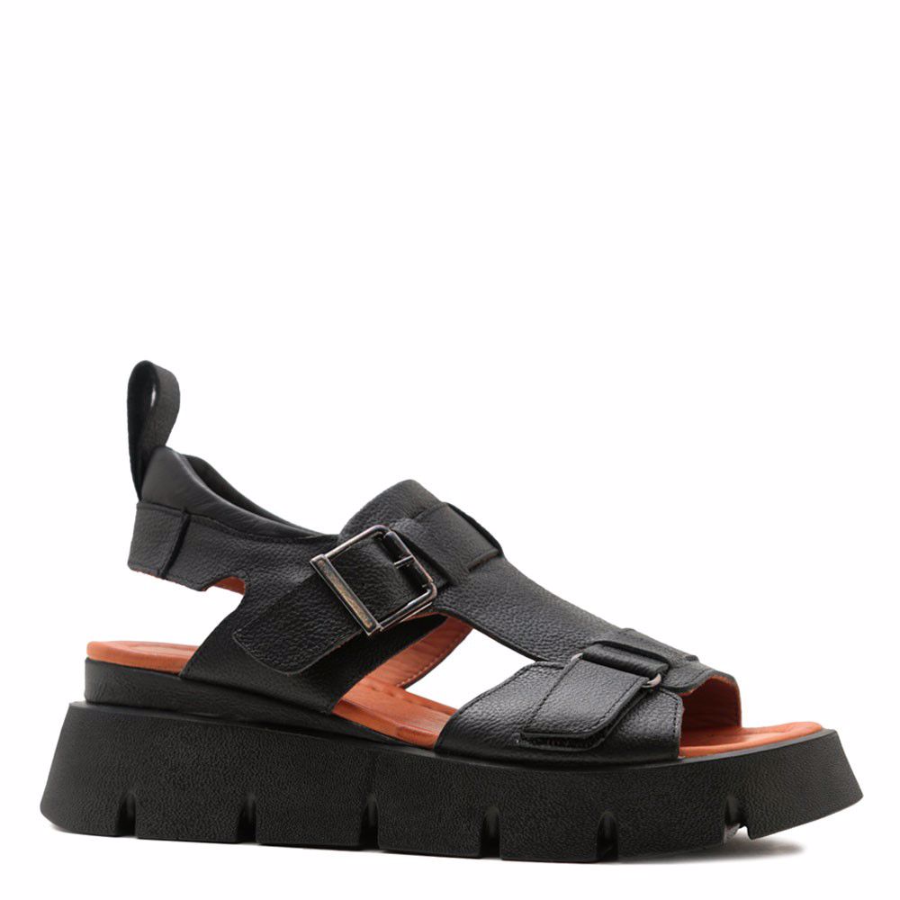 Босоніжки на платформі prego, Чорний
Босоніжки на платформі prego, Чорний