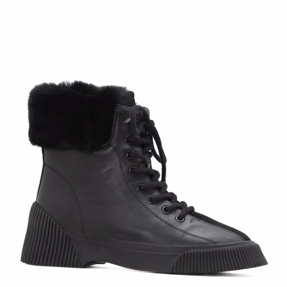 Черевики зимові на низькому ходу, Чорний
Черевики зимові на низькому ходу, Чорний