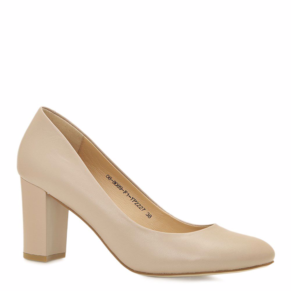 Туфли на каблуке, Бежевий
Туфли на каблуке, Бежевий