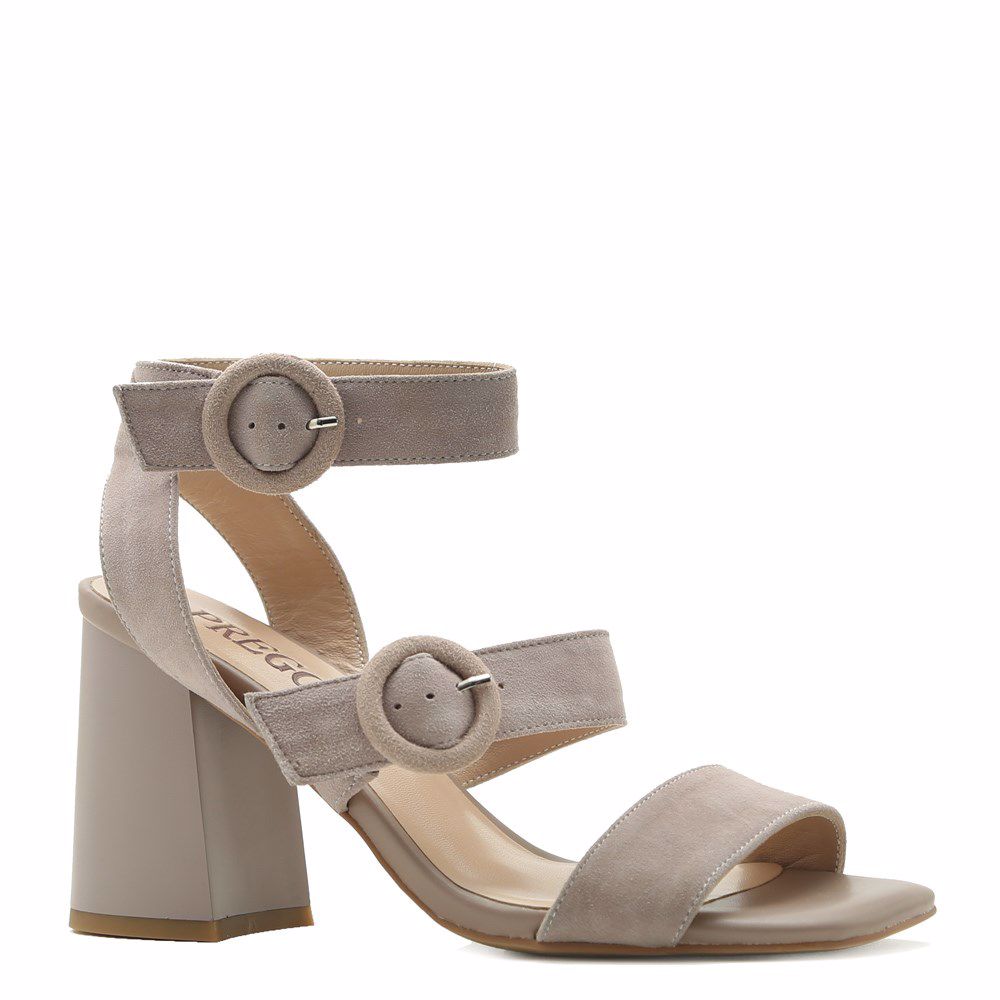 Босоножки на каблуке, Серый
Босоножки на каблуке, Серый