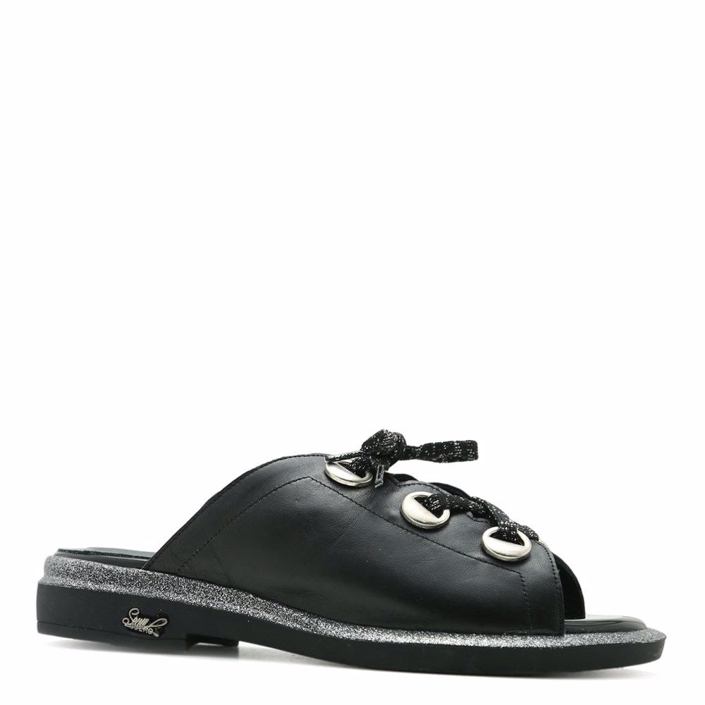 Шлепанцы на низком ходу, Черный
Шлепанцы на низком ходу, Черный