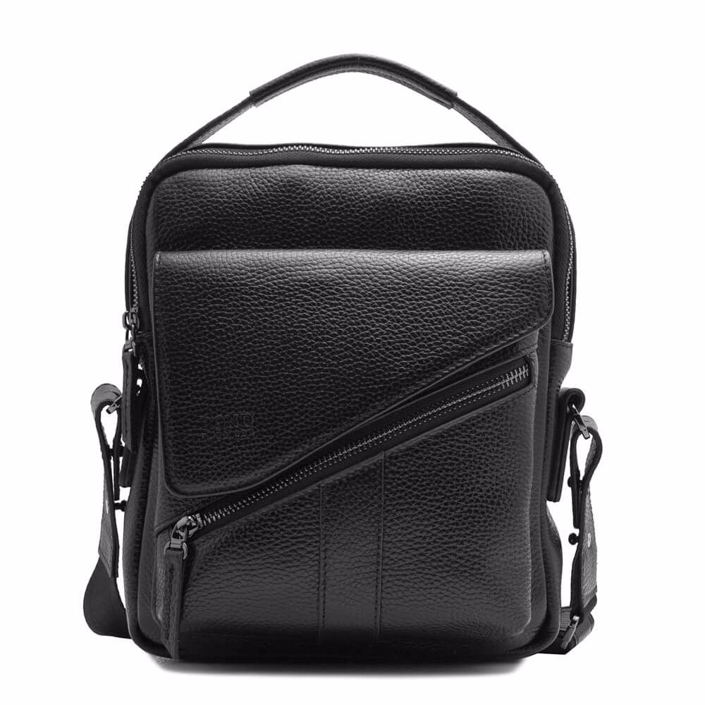 Сумка чоловіча з натуральної шкіри, Чорний
Сумка чоловіча з натуральної шкіри, Чорний