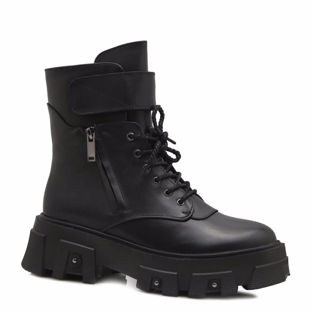 Черевики зимові на низькому ходу prego, Чорний
Черевики зимові на низькому ходу prego, Чорний