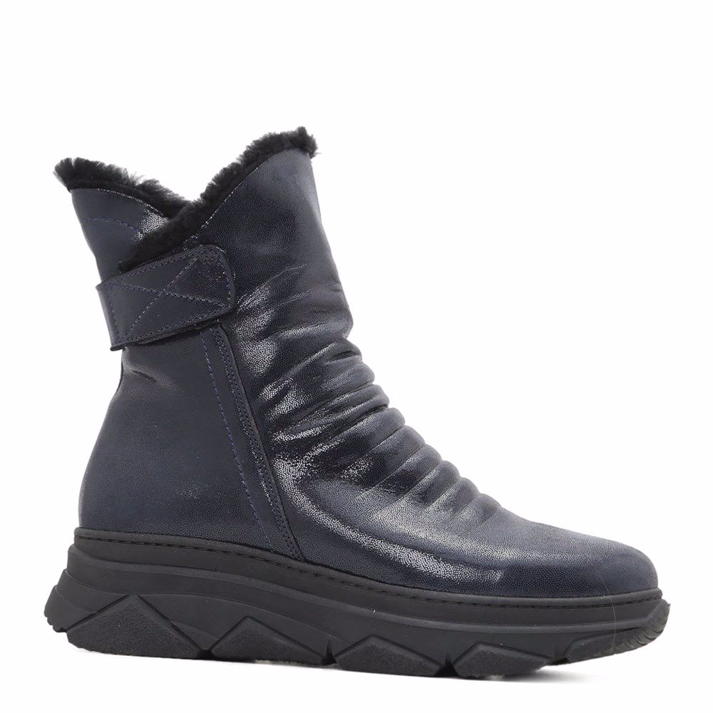 Черевики зимові на платформі, Синій
Черевики зимові на платформі, Синій