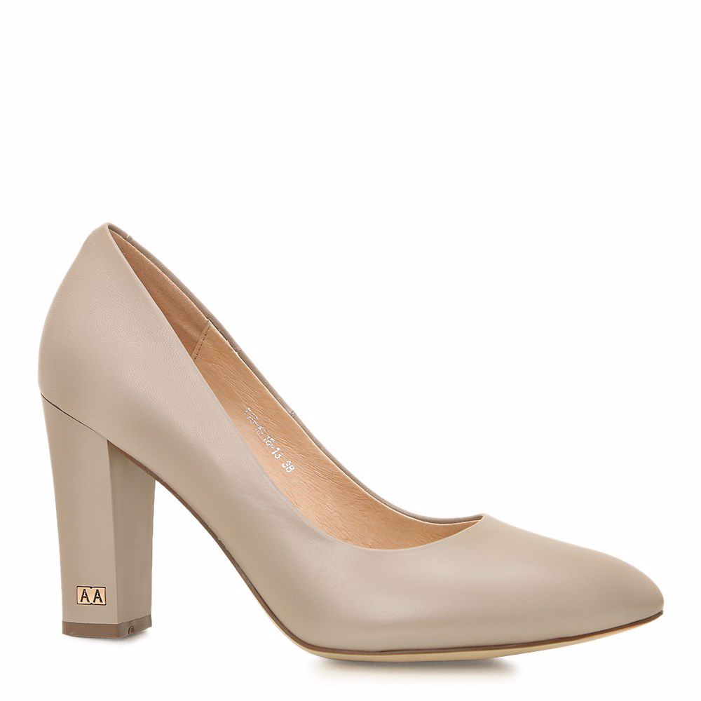 Туфли на каблуке, Бежевый
Туфли на каблуке, Бежевый