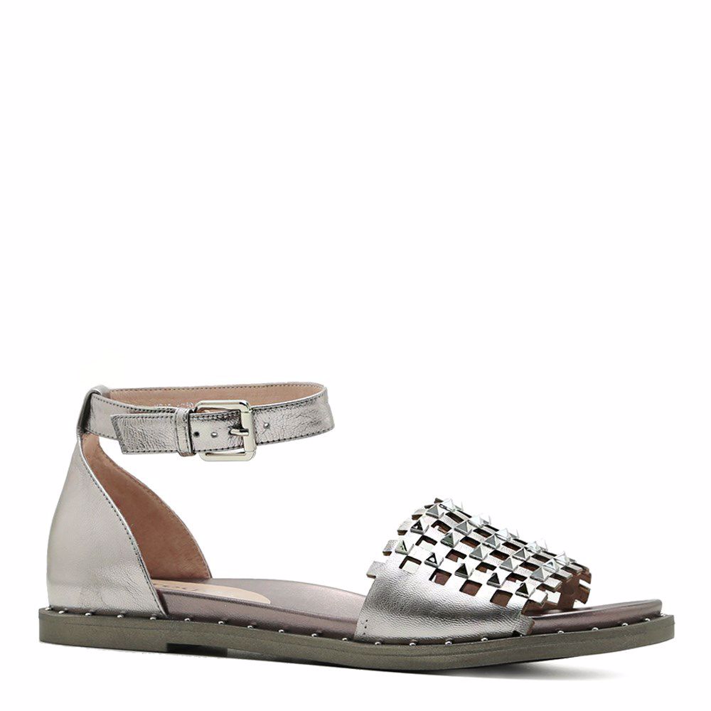 Босоножки на низком ходу, Серебро
Босоножки на низком ходу, Серебро