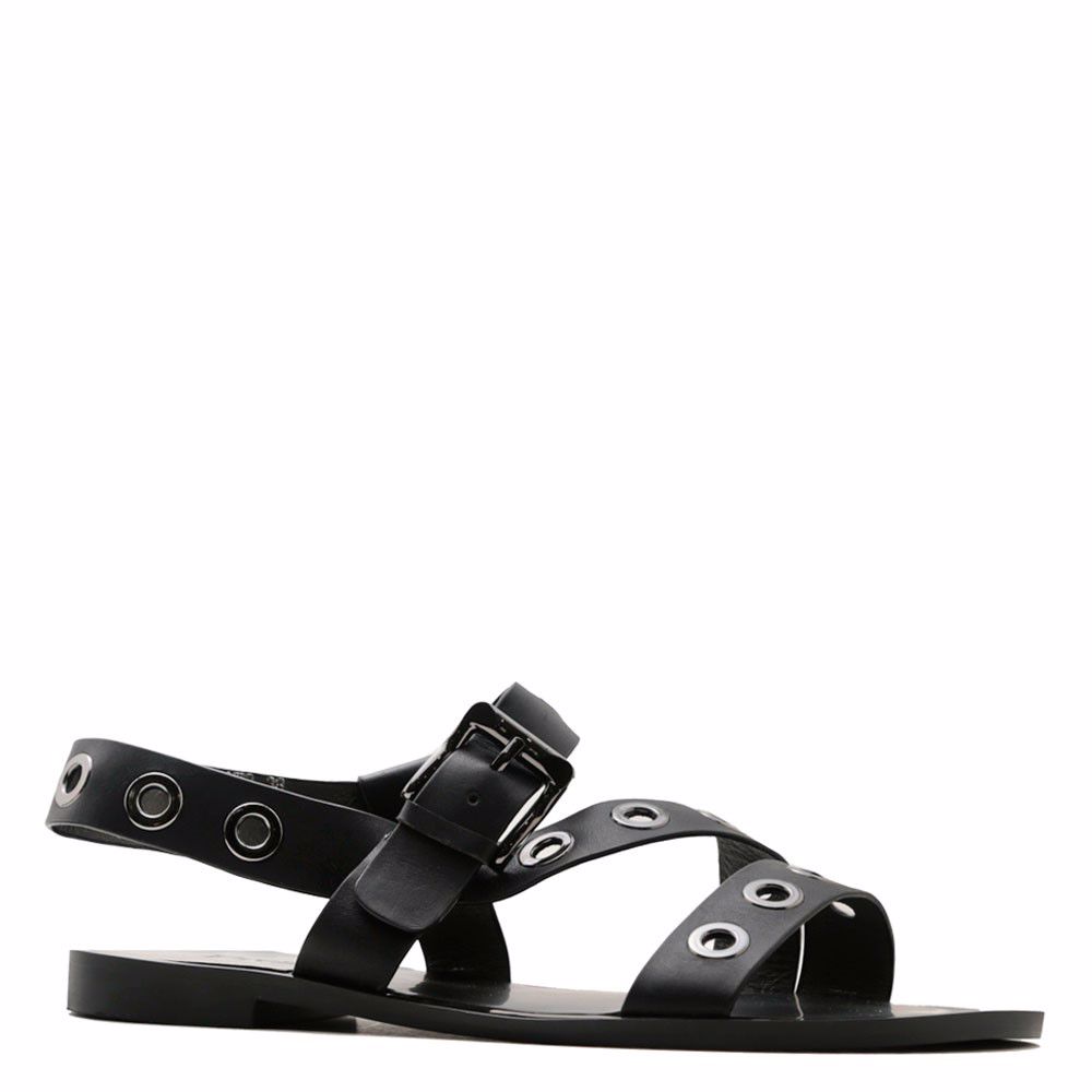 Босоніжки на низькому ходу prego, Чорний
Босоніжки на низькому ходу prego, Чорний