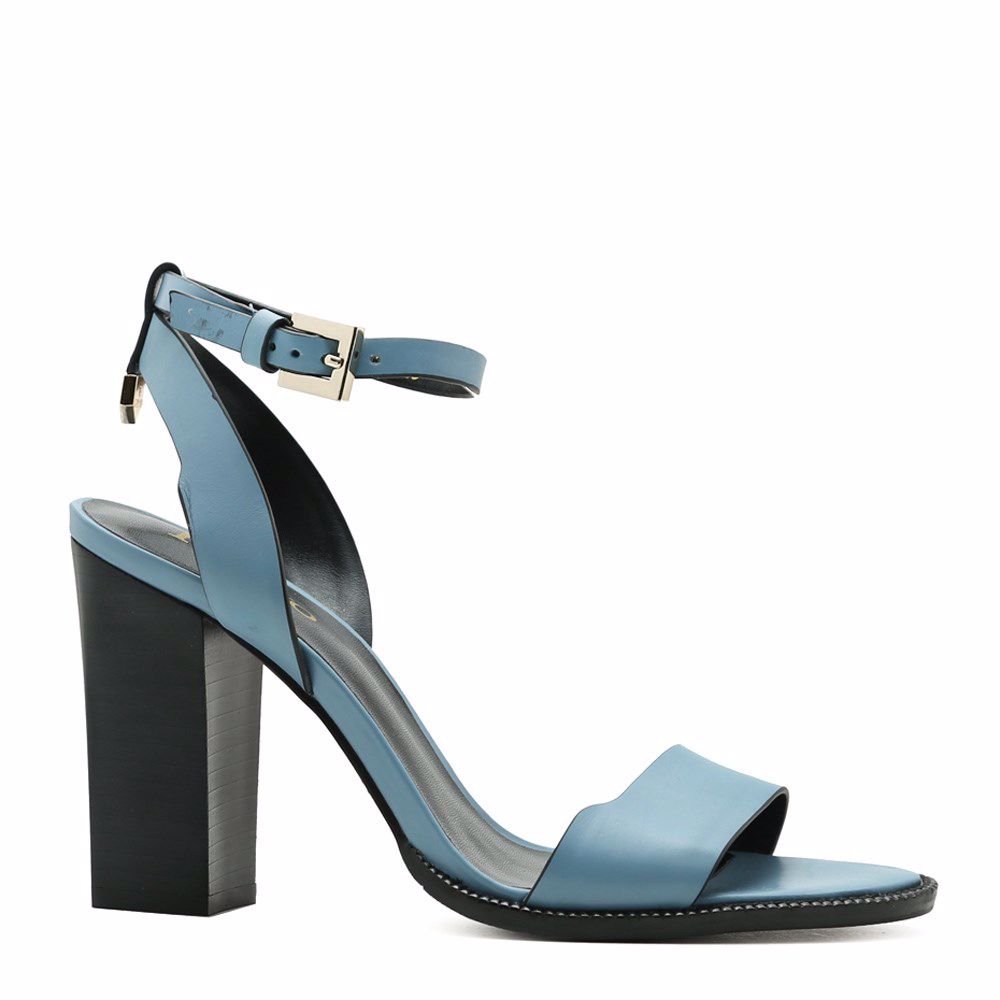 Босоніжки на підборах, Блакитний
Босоніжки на підборах, Блакитний